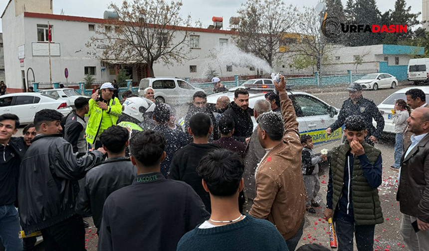 Şanlıurfa'da İhbar Yapılan Polislere Anlamlı Sürpriz