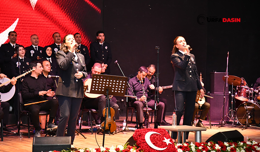 Şanlıurfa’da Polis Korosu’ndan Polis Günü'ne Özel Konser
