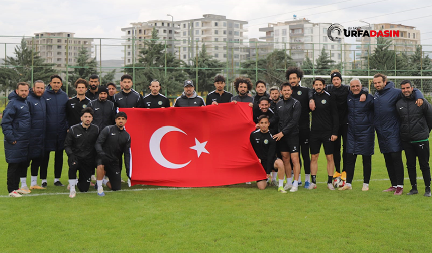 Şanlıurfasporlu Futbolcular, 11 Nisan Şanlıurfa’nın Kurtuluşu'nu Kutladı