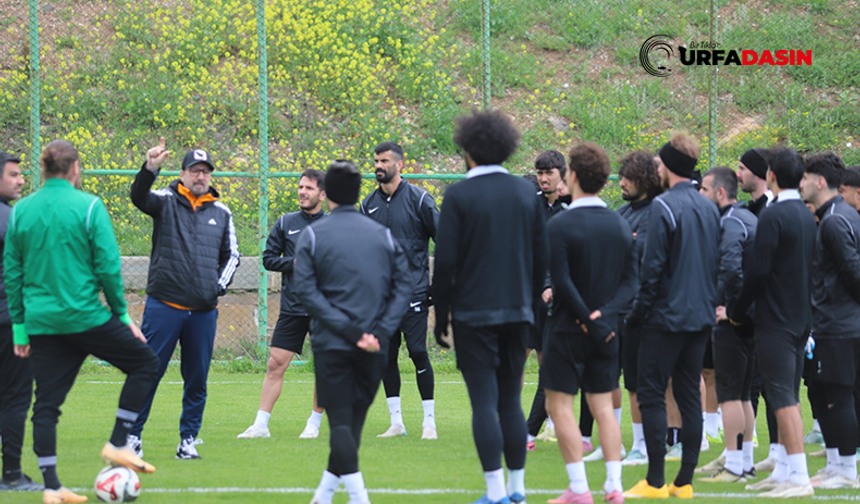 Şanlıurfaspor, Kastamonuspor Maçı Hazırlıklarını Çift Anrenmanla Sürdürüyor