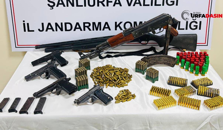 Şanlıurfa'da Bu Kadar Silah ve Mühimmat Sadece Bir Kişinin Evinde Ele Geçirildi