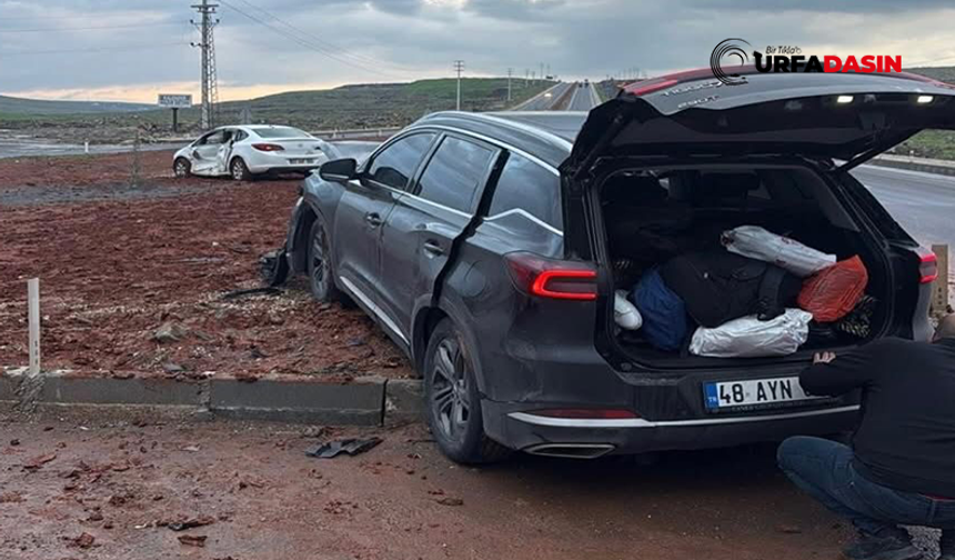Şanlıurfa'da Çarpışan İki Otomobildeki 8 Kişi Yaralandı
