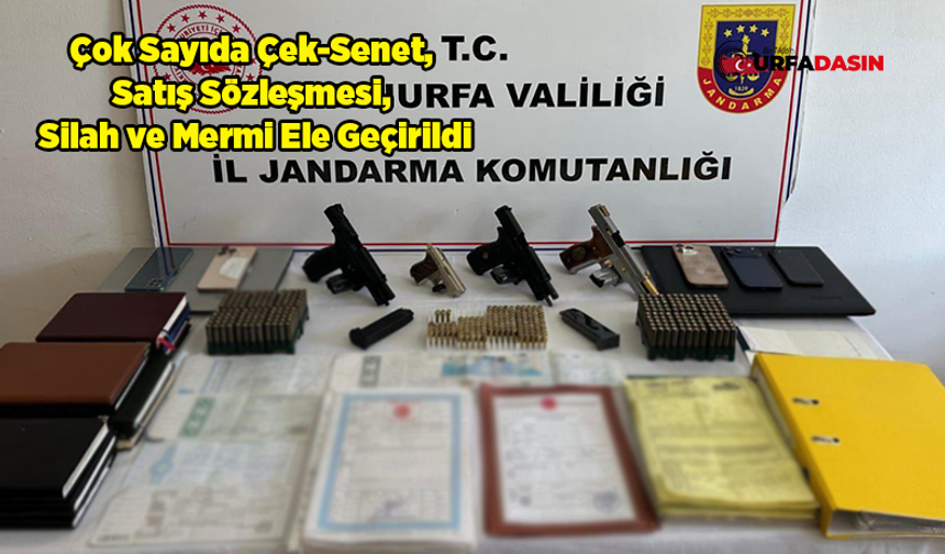 Şanlıurfa’da Tefecilik ve Yağma Yapan Suç Örgütüne Operasyon: 4 Gözaltı