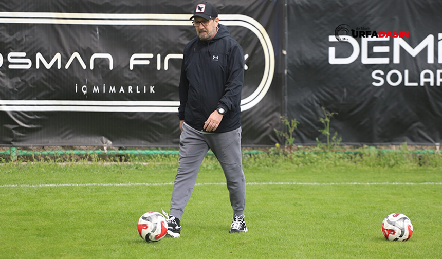 Şanlıurfaspor Teknik Direktörü Taşkın: Yarınki Maçı ve Play Off Şansını Değerlendirdi