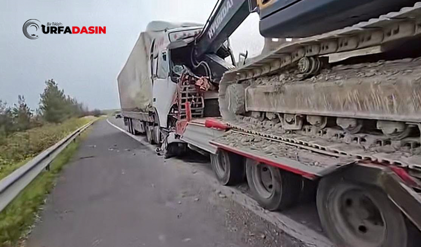 Şanlıurfa'da Otoyolda Feci Kaza: Sürücü Ağır Yaralandı