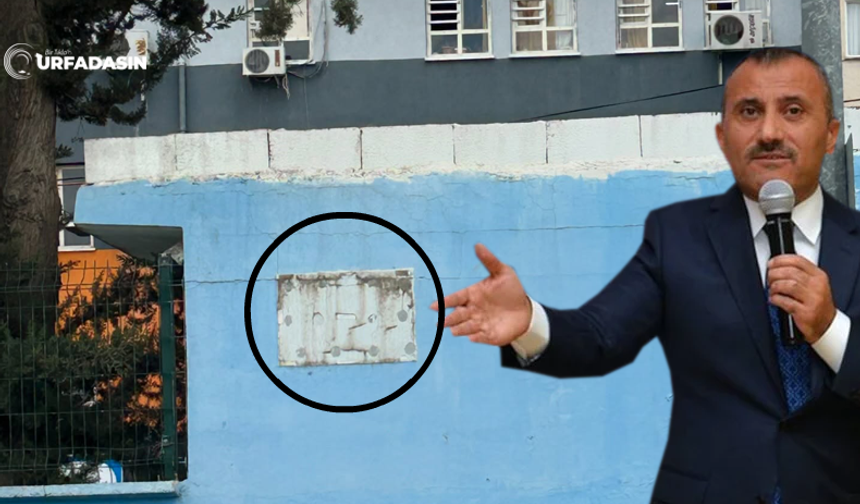 Şanlıurfa Birecik'te Tuncay Sonel'in Adının Verildiği Cadde Tabelası Söküldü