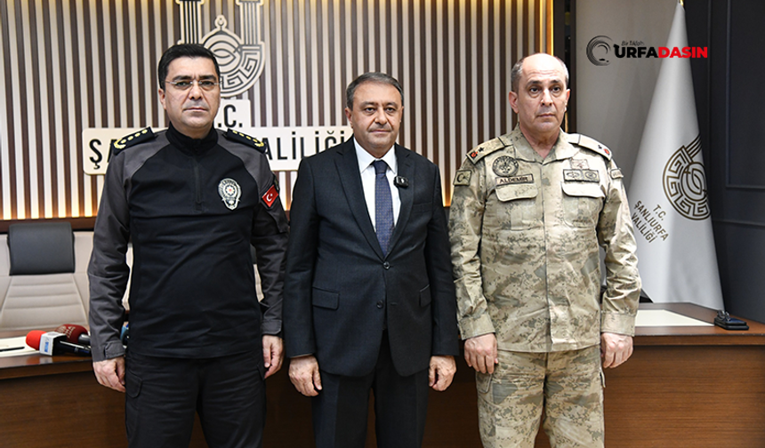 Şanlıurfa Valisi Şıldak Son Rakamları Açıkladı: Seller, Kazalar, Suçlular, Dilenciler...