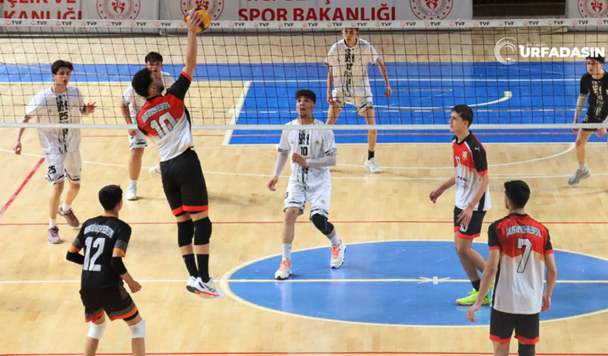 Şanlıurfa Genç Erkekler Voleybol Takımından Filede İkinci Galibiyet