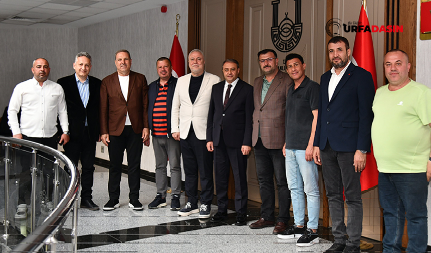 Şanlıurfaspor Yönetiminden Vali Şıldak'a Ziyaret