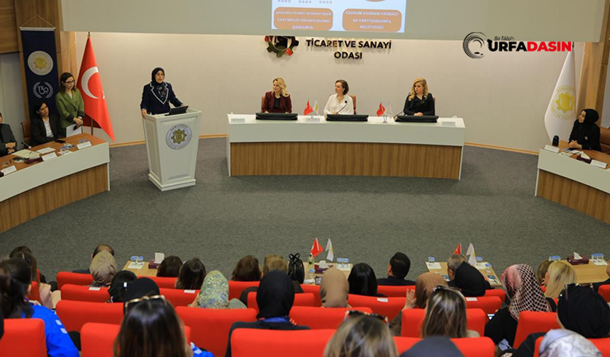 Şanlıurfa'da "Zirvede Kadın Var" Buluşması Yoğun Katılımla Gerçekleşti