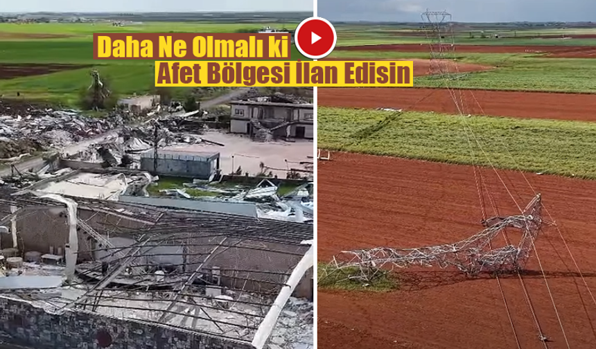 Şanlıurfa Viranşehir'de Drone Görüntüleri Afetin Boyutlarını Gözler Önüne Serdi