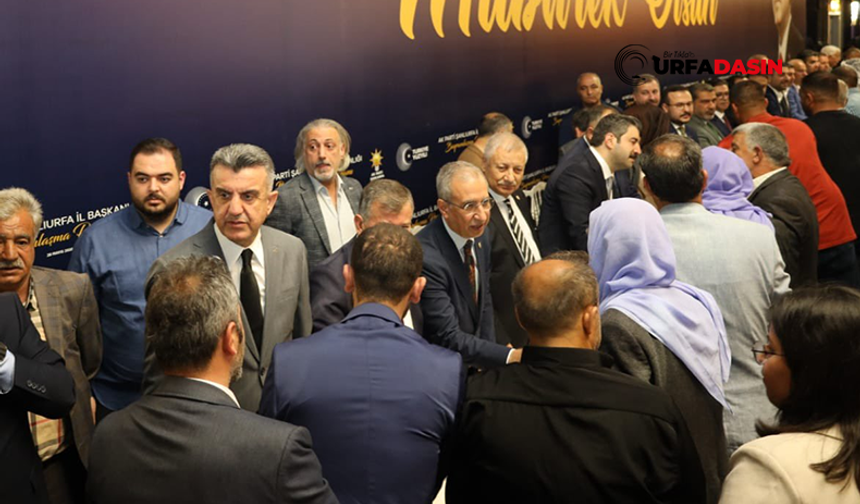 AK Parti Şanlıurfa İl Başkanlığı Bayramlaşma Programına Yoğun Katılım