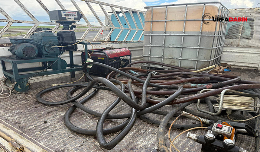 Şanlıurfa'da Akaryakıt Kaçakçılığı: 635 Litre Ele Geçirildi, 1 Gözaltı