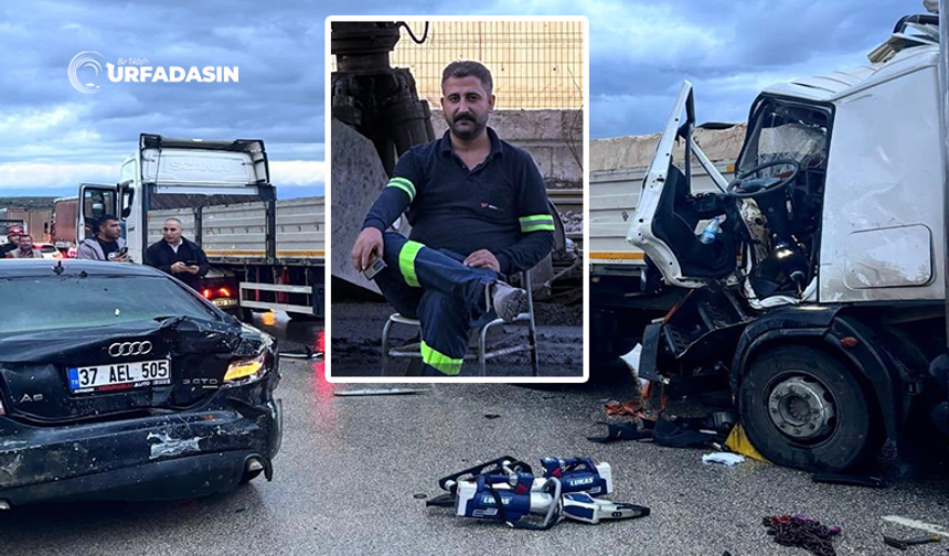 Şanlıurfalı Genç, 13 Aracın Karıştığı Zincirleme Kazada Hayatını Kaybetti