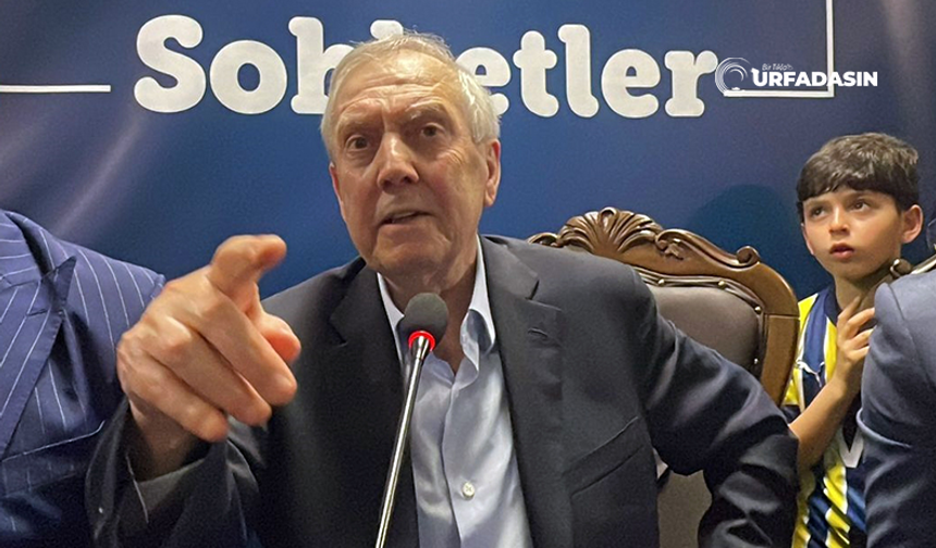 Aziz Yıldırım, Şanlıurfa'da Fenerbahçe Taraftarına Seslendi