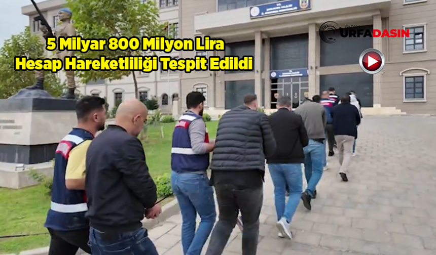 Şanlıurfa Merkezli 21 İlde Bahis ve Suç Örgütü Operasyonu: 61 Gözaltı