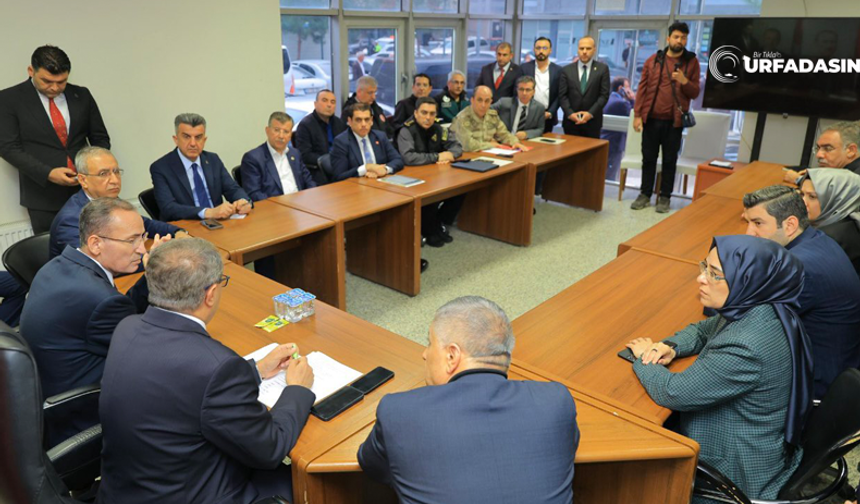 Bekir Bozdağ Fırtınanın Vurduğu Birecik'te