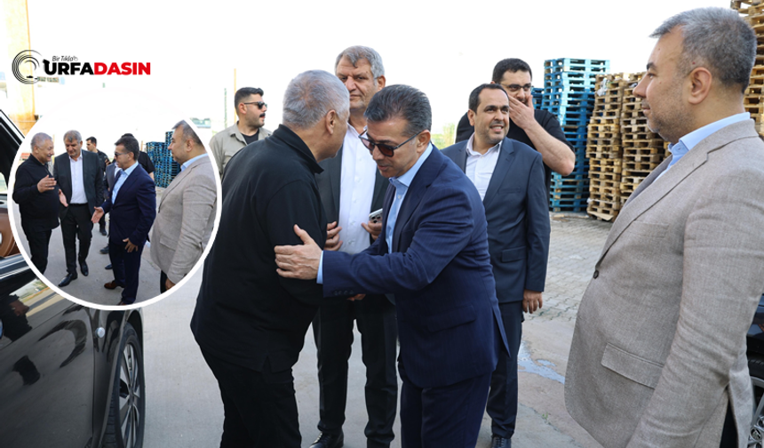 Süper Hücre Fırtınası Sonrası Başkanlardan Birecik'e Geçmiş Olsun Ziyareti
