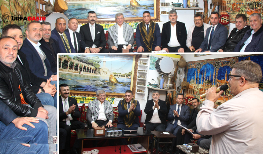 Davutoğlu, İstanbul’da Urfa Sıra Gecesine Katıldı Türkü Söyledi