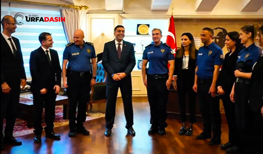 Şanlıurfa Emniyet Müdürlüğünde Bayramlaşma