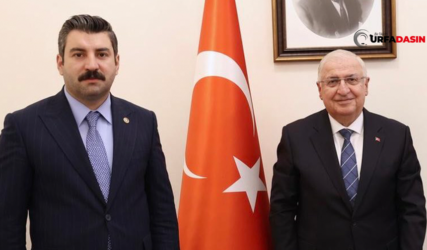 AK Parti Şanlıurfa Milletvekili İbrahim Eyyüpoğlu, Milli Savunma Bakanıyla Görüştü Urfa'nın Taleplerini İletti