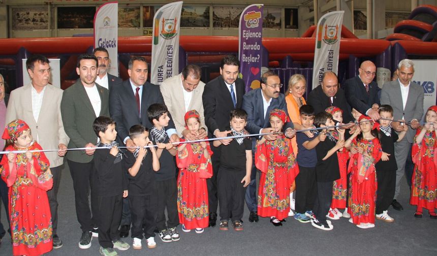Şanlıurfa’da Çocuk Ve Aile Festivali Kapılarını Açtı