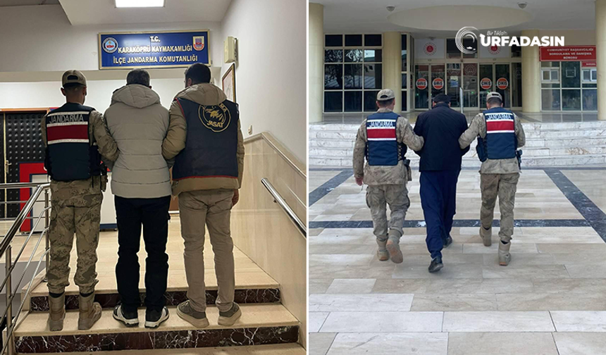 Şanlıurfa'da Hapis Cezaları Bulunan 2 Hükümlü Yakalandı