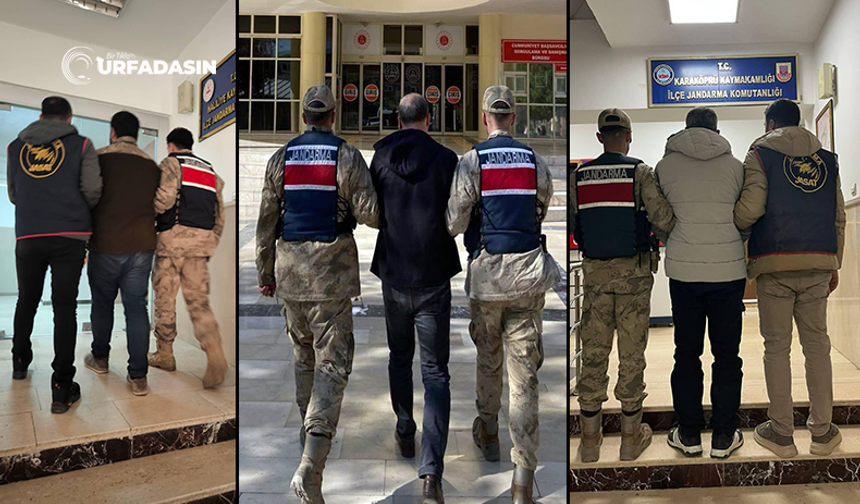 Şanlıurfa'da Çeşitli Suçlardan Aranan 3 Firari Farklı İlçelerde Yakalandı