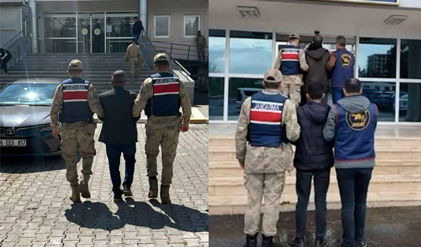 Şanlıurfa'da Belgede Sahtecilik ve Narkotik Suçlardan Aranan 3 Kişi Yakalandı