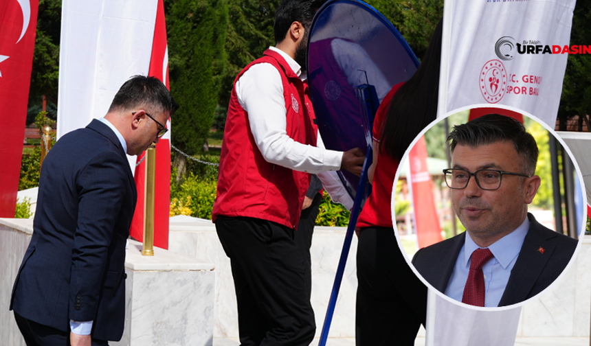 Şanlıurfa’da 19 Mayıs Coşkusu Çelenk Sunma Töreniyle Başladı