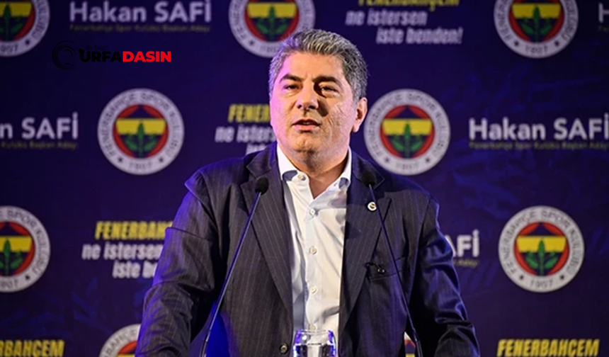 Fenerbahçe'nin Başkan Adaylarından Hakan Safi Şanlıurfa'ya Geliyor