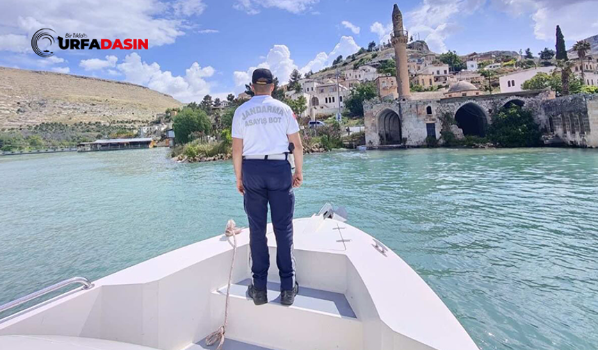 Şanlıurfa'da Boğulmalara Karşı Jandarma Bot Komutanlığı Teyakkuzda