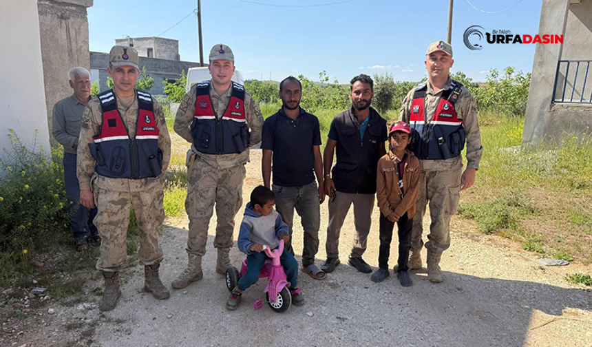 Şanlıurfa'da Kaybolan 6 Yaşındaki Çocuğu Jandarma Ekipleri Buldu