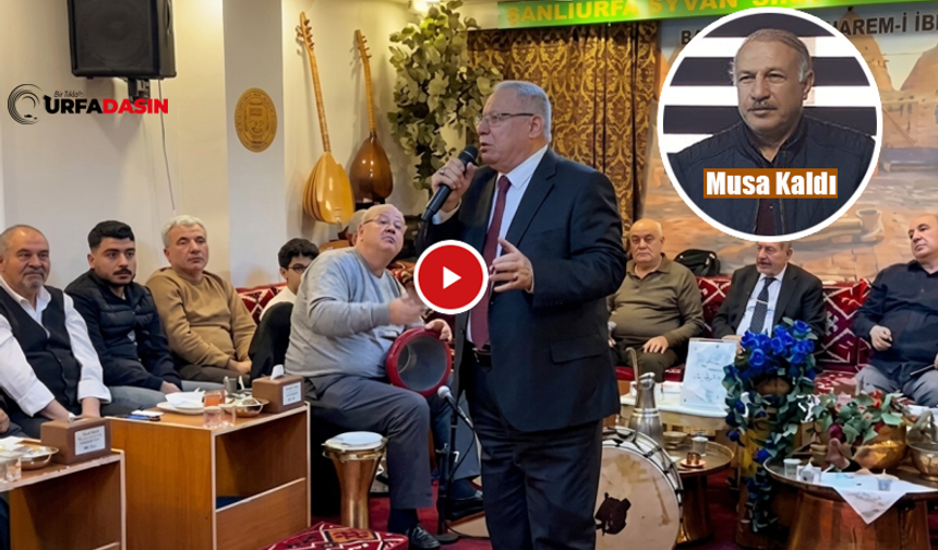 Şanlıurfalı Bestekâr Musa Kaldı'nın Yeni Türküsünü Yaşar Tufan Seslendirdi