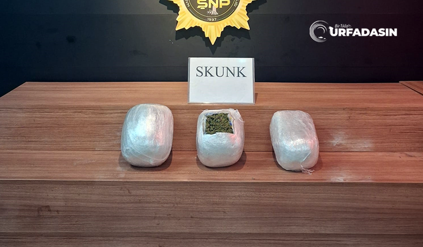 Şanlıurfa'da 2 Araçta Skunk Ele Geçirildi: 4 Zehir Taciri Yakalandı