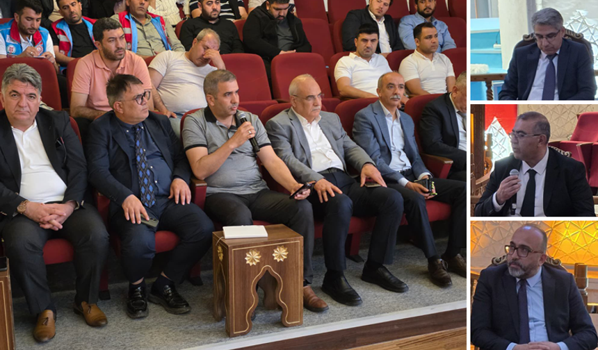 Şanlıurfa’da Vakıflara Yönelik Bilgilendirme ve Değerlendirme Toplantısı