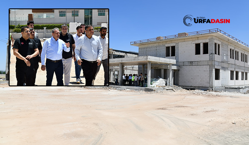 Şanlıurfa Valisi Şıldak, AFAD İl Müdürlüğü ve Afet Yönetim Merkezi Binası İnceledi