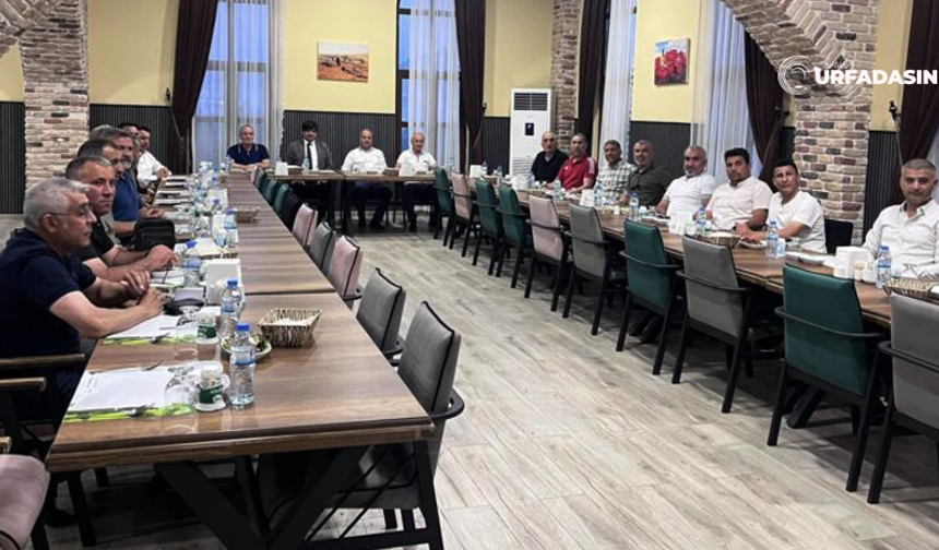 Şanlıurfa Amatör Spor Kulüpleri Federasyonu Yeni Yönetimi İlk Toplantısını Yaptı