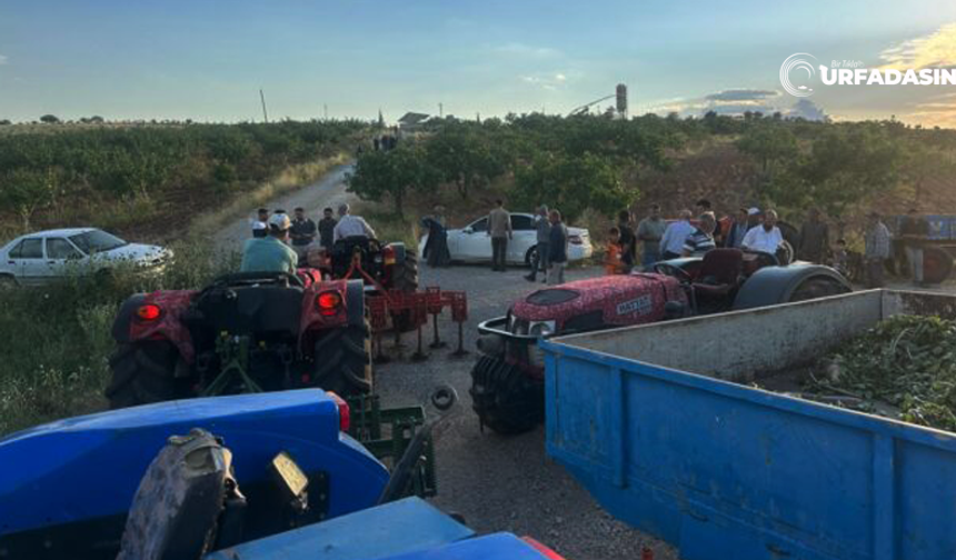 Şanlıurfa Bozova’da Fıstık Bahçelerinin Ortasındaki Beton Santraline Köylülerden Tepki