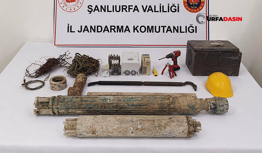 Şanlıurfa'da Su Kuyularından Dalgıç Hırsızlığı: 2 Gözaltı