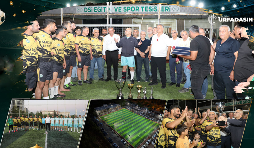 Şanlıurfa'da DSİ Futbol Turnuvasında Şampiyon Belli Oldu