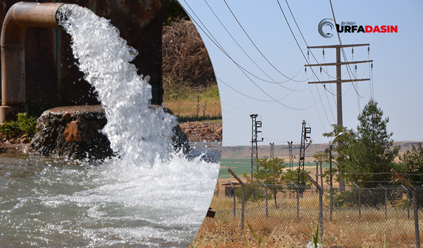 Şanlıurfa'da Borçlu Tarımsal Sulama Abonelerine Uyarı: Elektrik Verilmeyecek!