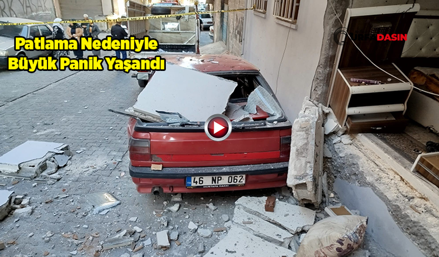 Şanlıurfa'da Gaz Sıkışması Oluşan Evde Patlama: 1 Yaralı