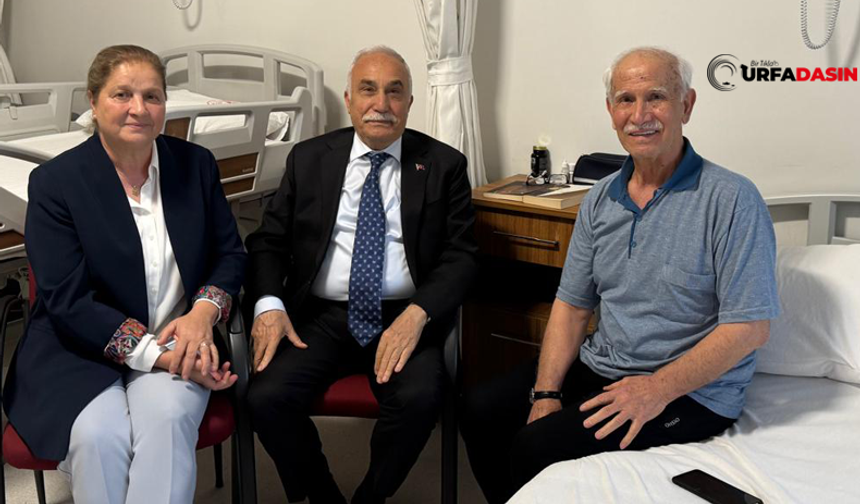 Fakıbaba'dan, Cihat Kürkçüoğlu'na Geçmiş Olsun Ziyareti