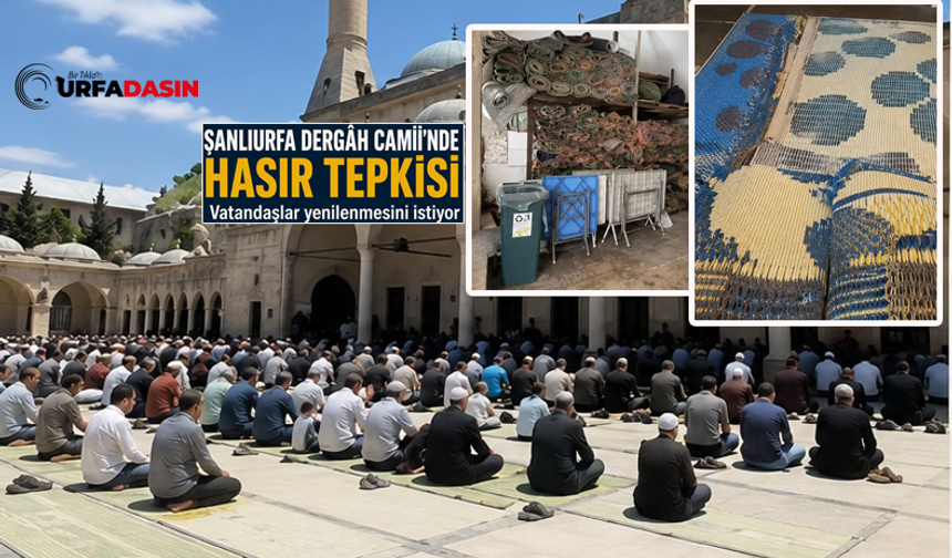 Şanlıurfa Dergah Camide Her Cuma Aynı Manzara