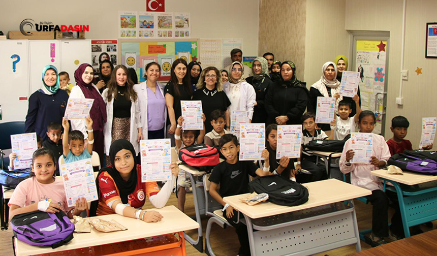 Şanlıurfa'da Hastanede Tedavi Gören Öğrenciler İlk Karnelerini Aldı