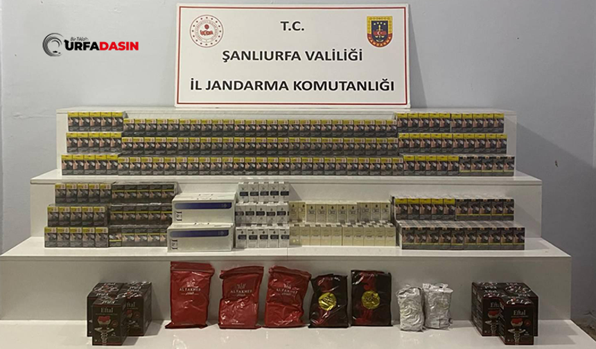 Şanlıurfa'da Kaçakçılık Operasyonları: Sigara ve Tütün Ele Geçirildi