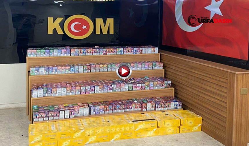 Şanlıurfa’da Saman Balyaları Arasında 1.5 Milyon Liralık Kaçakçılık Operasyonu