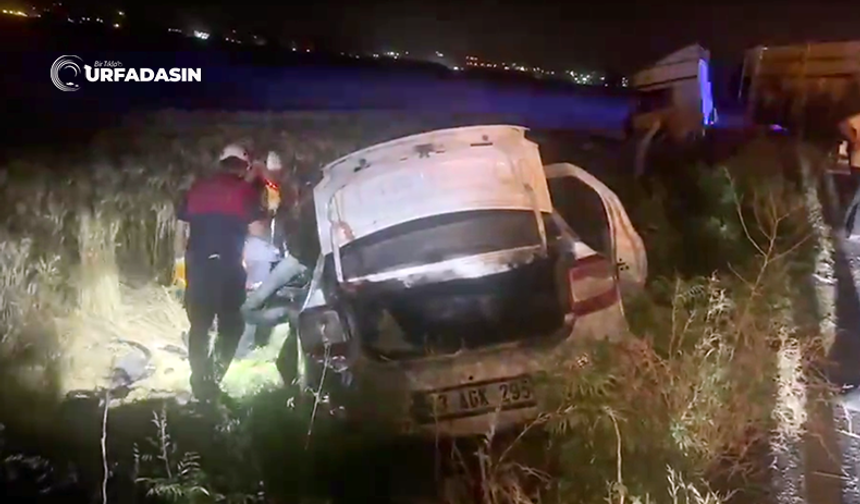 Şanlıurfa'da Tır Otomobile Arkadan Çarptı: 1 Ölü, 2 Yaralı