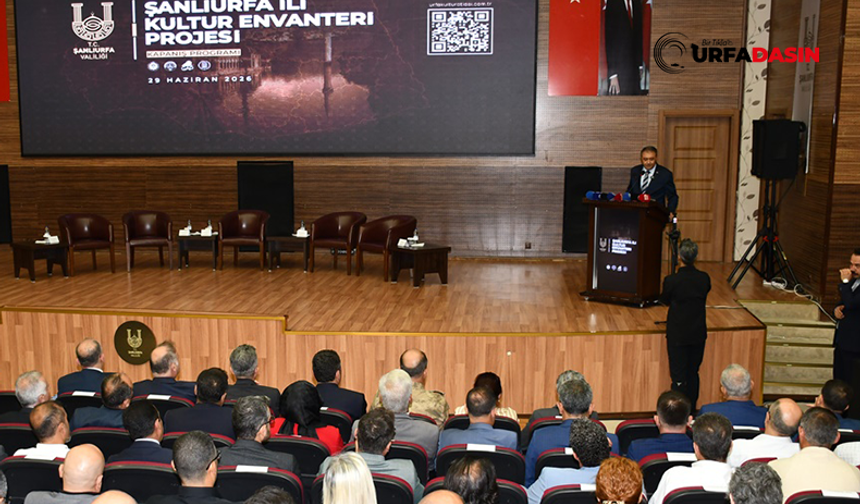 Şanlıurfa'da Kültür Envanteri Projesi Düzenlenen Programla Tamamlandı